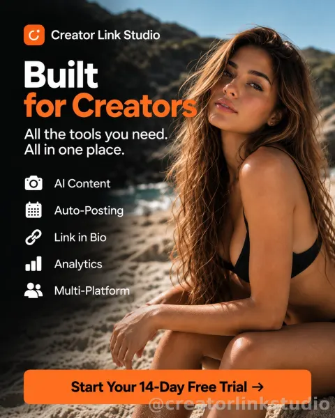 Built for Creators. All the tools you need. All in one place.